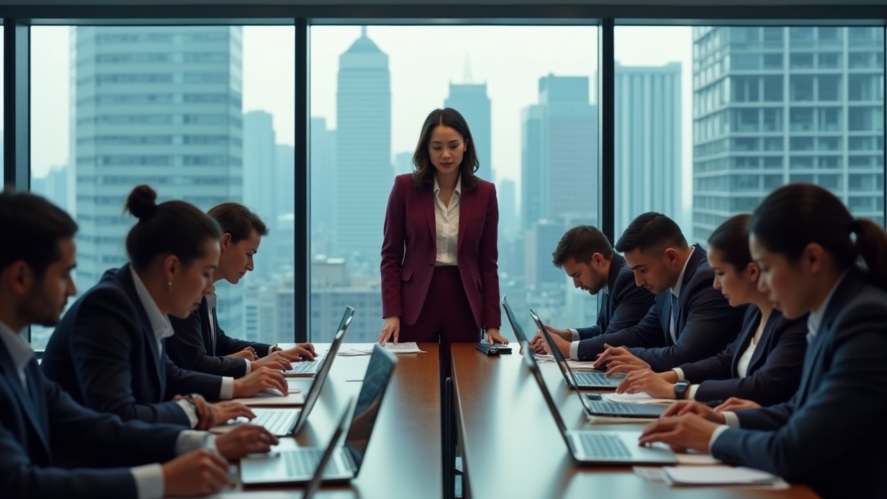 Strategic Leadership Summit featuring executive discussions and workshops