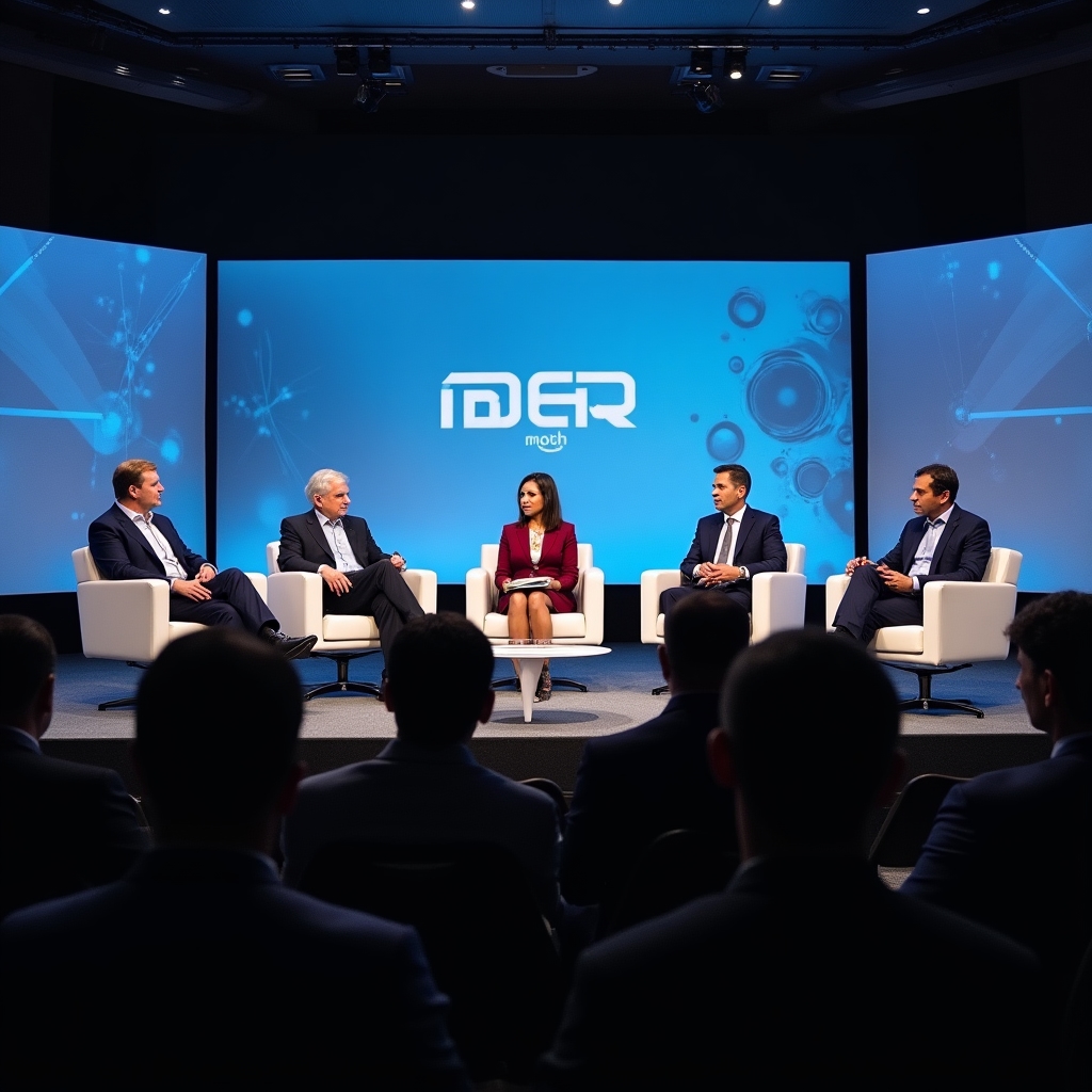 Future of Leadership Panel featuring industry experts in discussion