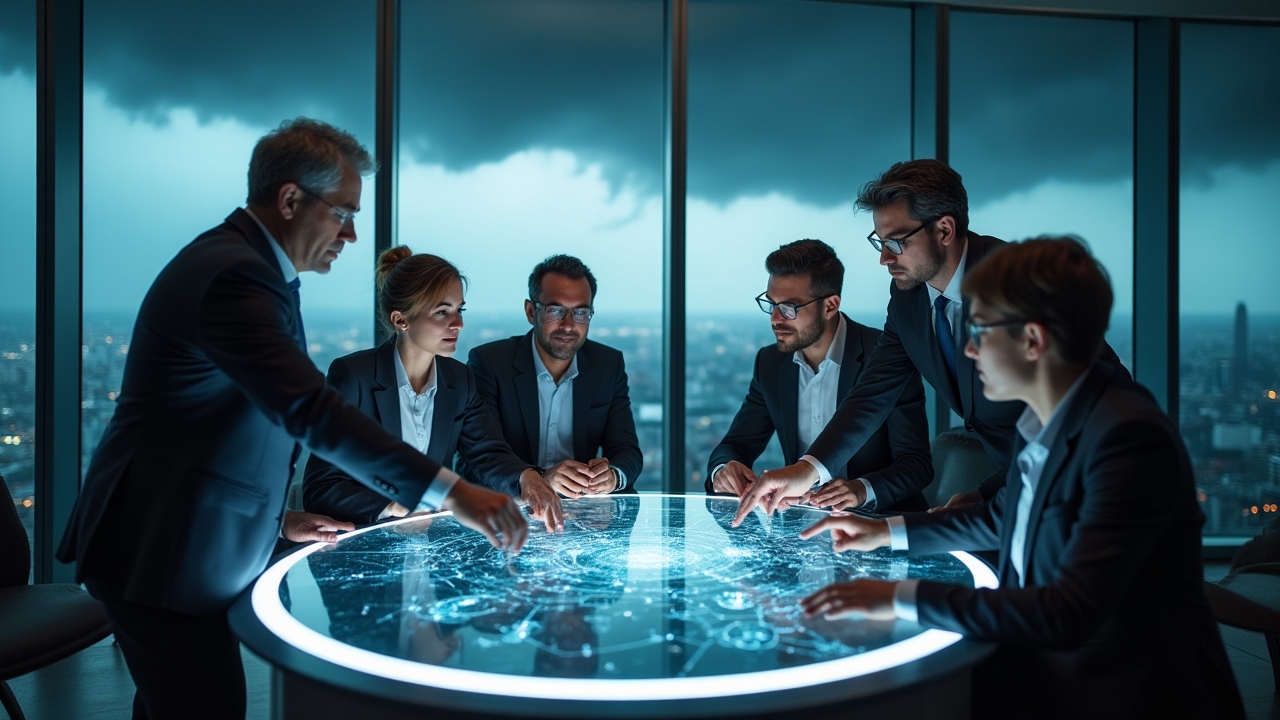 Growth Acceleration Masterclass with business executives working on strategy